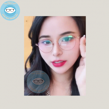 Gọng kính kim loại mã 6159